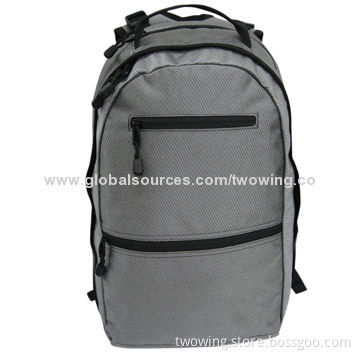 Laptop Backpack with Nylon Fabric, with One Laptop Compartment